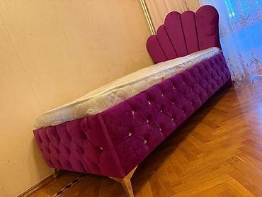 yataq taxt: Təknəfərlik çarpayı, Matras ilə, Siyirməsiz — 2