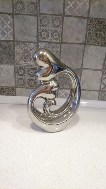 suvenir gəmi: Fiqur, Metal, rəng - Ağ — 3