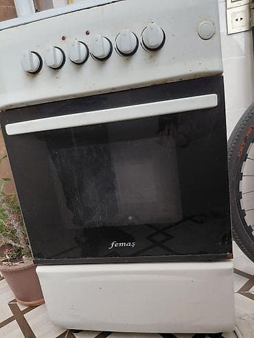 Qarışıq sobası Ayrıca dayanan, 4 gözlü