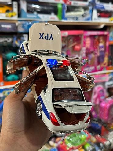 stranger things max: Uşaqlar üçün YPX polis maşını oyuncağı (metal die-cast) - Model — 4