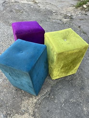 taxdalar: Qonaq otağı üçün, rəng - Ağ Stul — 6