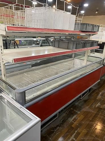 Металлоискатели: Supermarket üçün soyuducu vitrini və rəf sistemi - Tip: Açıq ön — 1