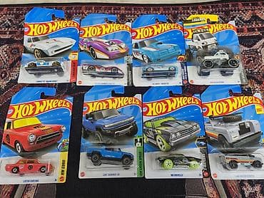 Velosiped ehtiyyat hissələri: Hot Wheels kolleksiya dəsti – kartda, orijinal blisterdə. Model — 1