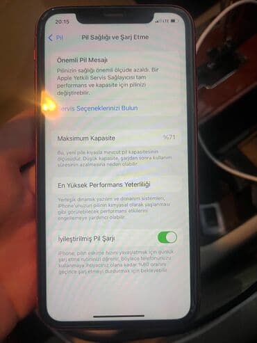 ayfon 11 qiymeti 2 ci el: IPhone 11, 64 GB, Qırmızı — 5