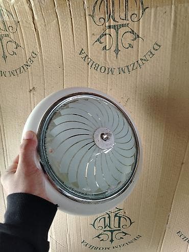 Tavan üçün dekorativ işıqlandırma plafonu - Material: metal korpus və