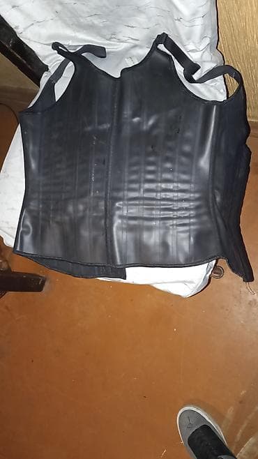 Бандажи, корсеты, корректоры: Lateks bel formalaşdırıcı korset – L ölçü - Model: çiyin askılı — 1