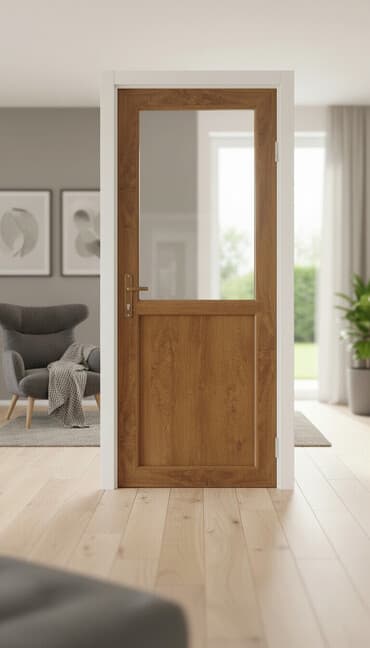 Фурнитура и комплектующие: Taxta teksturalı qapı - Material: ağac görünüşlü (laminat/kompozit) — 1