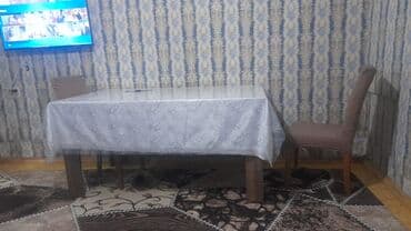 stol stul metbex: Açılmayan, Dördbucaq masa, 2 stul — 1