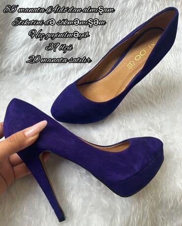 Tuflilər, Aldo, Ölçü: 38.5, rəng - Bənövşəyi, Yeni lalafo.az -da Tuflilər, Aldo, Ölçü: 38.5, rəng - Bənövşəyi, Yeni