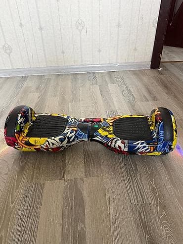 Qraffiti dizaynlı hoverboard (self-balans skuteri) - Korpus — 3