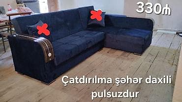 kiçik şkaf: Künc divan, Yeni, Parça, Şəhərdaxili pulsuz çatdırılma — 1