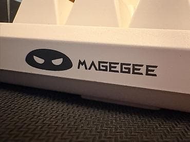 Мониторы: MageGee mexaniki klaviatura - Brend: MageGee - Rəng sxemi: ağ–qara — 3