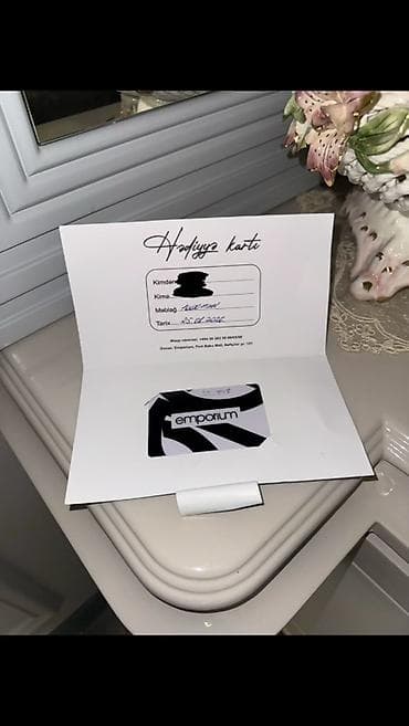 Süni güllər: Emporium hədiyyə kartı - Brend: Emporium - Növ: Hədiyyə kartı - — 1