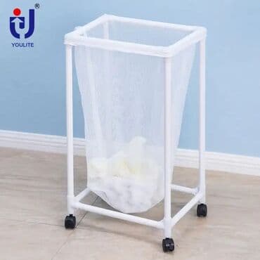 toxunma sebet: Yeni Paltar yığmaq üçün səbət Plastik konstruksiya Paltar dolabi — 1