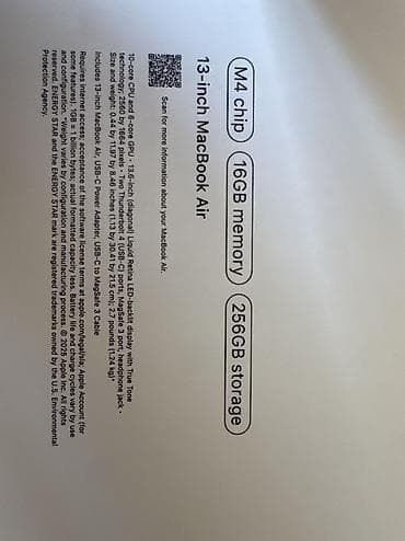 playsation 3: Apple MacBook M4 256/16 — Space Gray rəngdə, zərif alüminium gövdə — 6