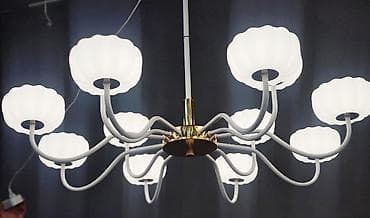 Ev üçün dekor: Çılçıraq, 8 lampa, Metal — 1