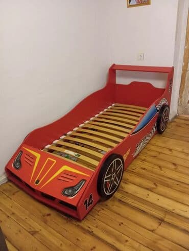 uşaq otağı üçün xalçalar: İşlənmiş, Hazır, Maşın-çarpayı, Matrassız — 1