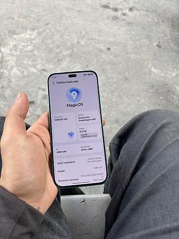 honor 8a ekran: Honor X8c, 256 GB, rəng - Yaşıl — 1