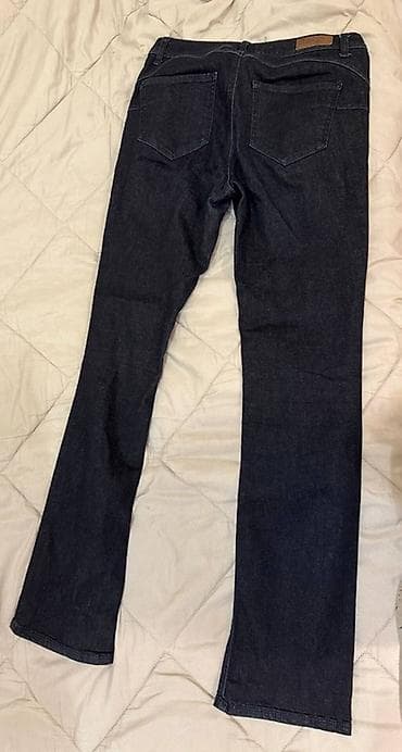 Джинсы: United Colors of Benetton cins şalvar - Rəng: tünd indigo (raw denim — 2