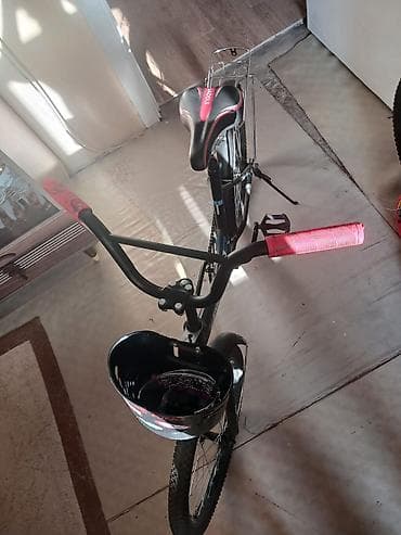 Uşaq/yeni başlayanlar üçün BMX tərzli velosiped - Rəng: qara, qırmızı — 3