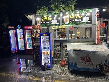samovar satışı: Çay-Kofe kiosku hazir biznes satilir Sumqayit seher 18 elmar dairesi — 1
