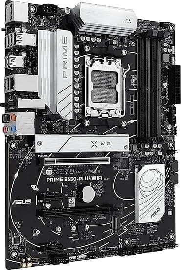 daxili ssd: Asus Prime B650 PLUS WiFi AM5 DDR5 Motherboard AMD CPU lar ucun - — 2