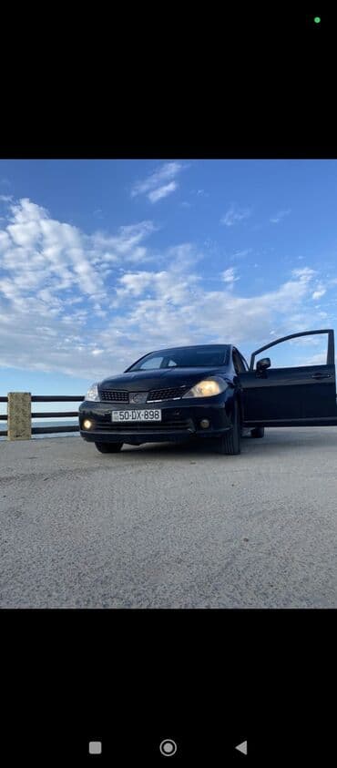 masin ucun uzlukler: Nissan Tiida sedan, qara rəng. - Ban növü: 4 qapılı sedan - Rəng — 10