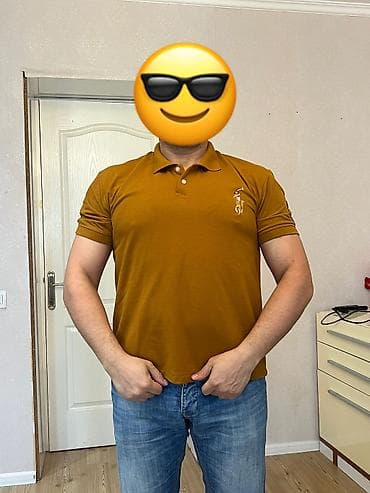 pol palto: Polo köynək, U.S. Polo Assn, XL, rəng - Sarı — 2