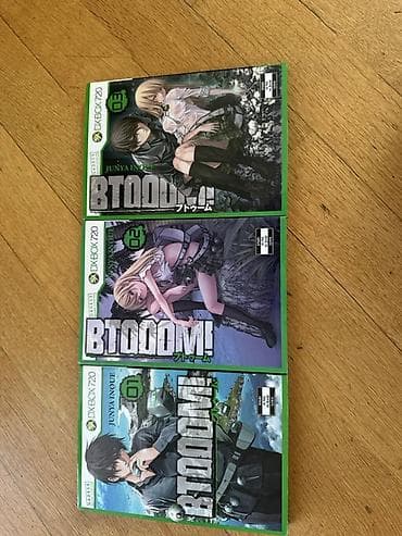 Məhsul: BTOOOM! – Junya Inoue (manga) 1–3 cild dəsti Təsvir: - Janr