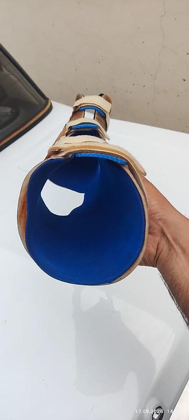 Diz-həmərtəbəli ortopedik ayaq ortezi (KAFO tipli) - Material — 4