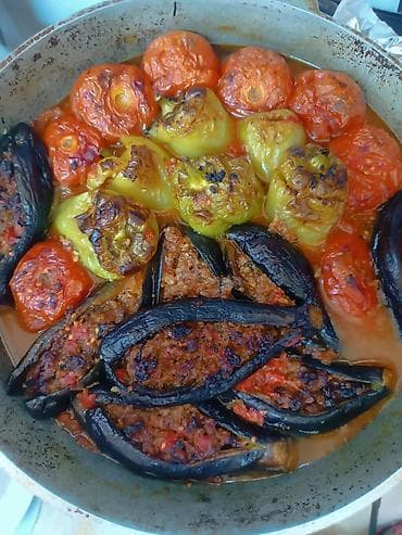 yemek sifarişi: Aşbaz işi axtarlram - Dolma assortisi: badımcan, pomidor və bolqar — 3