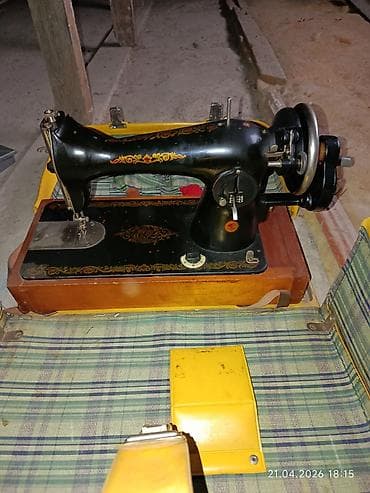 16 pro max: Mexanik tikiş maşını – əl qolu ilə işləyən klassik model - Korpus — 2