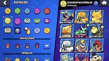 şəxsi əşyalar: Brawl Stars hesabı 70k kupali hesab satilir deyerinnen qat qat ucuz — 4