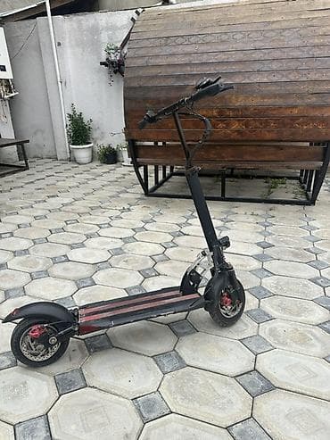 sukuturlar: Elektrik skuter - Güclü ön və arxa disk əyləcləri - İri ölçülü — 1
