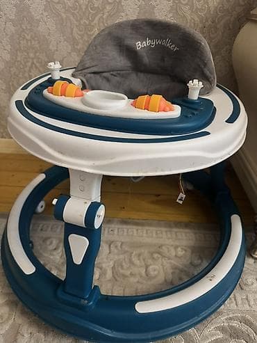 qoltuqaltı əsa: Uşaq gəzdiricisi (baby walker) - Dairəvi, sabit baza: 360° hərəkət — 2