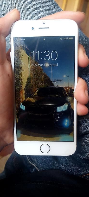iphone 6 s kabro: IPhone 6, Gümüşü, Barmaq izi — 1