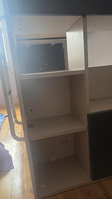 ucuz stular: Oğlan və qız üçün, İşlənmiş, Çarpayı, Matras ilə, Siyirməsiz, Taxta — 6