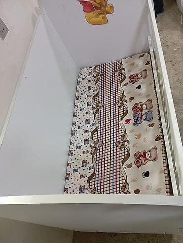 matrasi: Oğlan və qız üçün, İşlənmiş, Dördbucaq, Beşik, Dəstsiz, Matras ilə, Yellənmə mexanizmsiz — 2