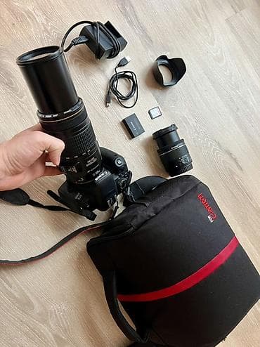 canon 750 d: Canon EOS 800D DSLR fotoaparat komplekti Ideal vəziyyətdədir hər biri — 3