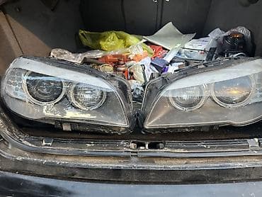 Транспорт: Комплект, Ближний, дальний свет, BMW, Оригинал — 4