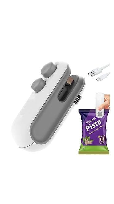 Şarj olunan mini paket bağlayıcı və kəsici - 2-si 1-də funksionallıq