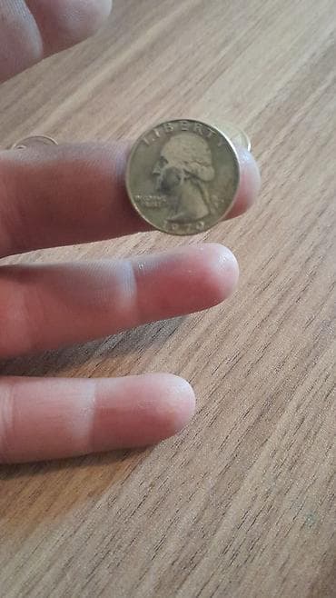 velosiped sekilleri: ABŞ 25 sent – Washington Quarter (1970) - Növ: ABŞ “Washington — 1