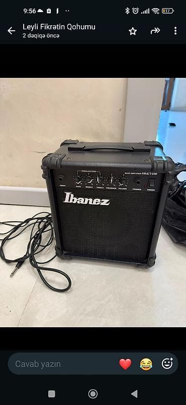 Ibanez IBZ10B bass gitar gücləndiricisi - Model: Ibanez IBZ10B (Bass