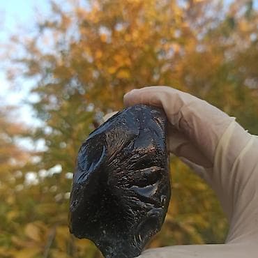 idman eşyaları: Obsidian Təbii Daş Satılır | Qara Obsidian | Enerji Daşı | Orijinal — 7