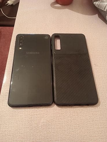 iphone se ikinci el: Samsung Galaxy A7 2018, rəng - Qara, Sensor — 2