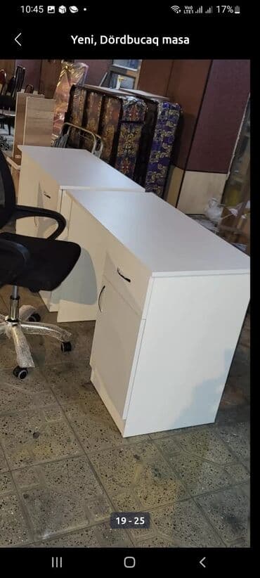 nages hazirlanmasi: Oğlan və qız üçün, Yeni, Siyirməsiz, Parta, Stulsuz — 30