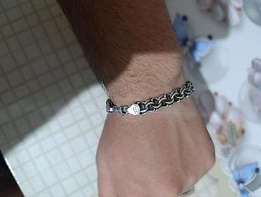 Qol saatları və aksesuarlar: Bilərzik, Gümüş — 4