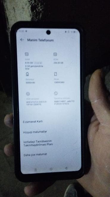 infinix note 30 pro qiymeti: Infinix Hot 40, 256 GB, rəng - Mavi — 3