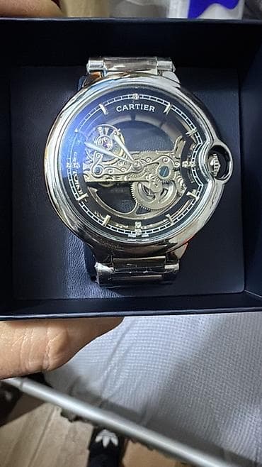 cartier bakı resimleri: Qol saatı, Cartier, rəng - Gümüşü — 2