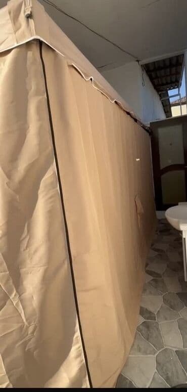 Потолок: Bağ/veranda üçün qapalı çardaq (pavilon) - Rəng: bej - Dördbucaqlı at lalafo.az — 4 Потолок: Bağ/veranda üçün qapalı çardaq (pavilon) - Rəng: bej - Dördbucaqlı — 4